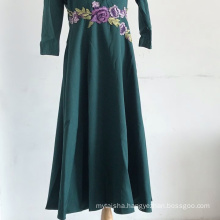 Online shopping  embroidered  half sleeve elegant banquet evening dresses